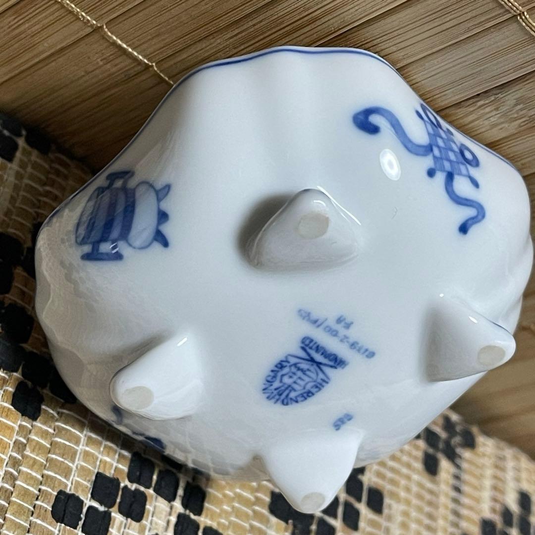 ヘレンド　ボンボニエール　宝尽くし　マンダリンおじさん　箱あり