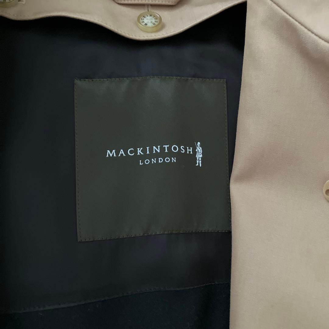 マッキントッシュロンドン　ベージュ フードコートライナー付き
