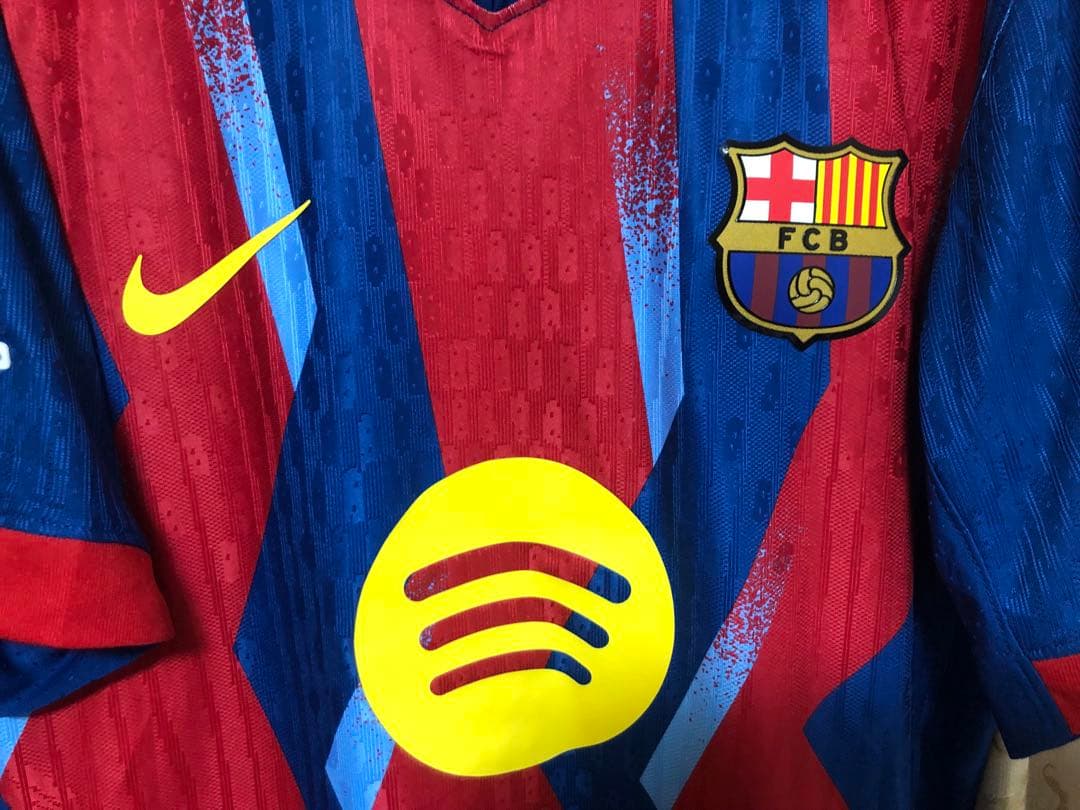 [美品]バルセロナ25/26 4th ラミン・ヤマル オーセンティック L