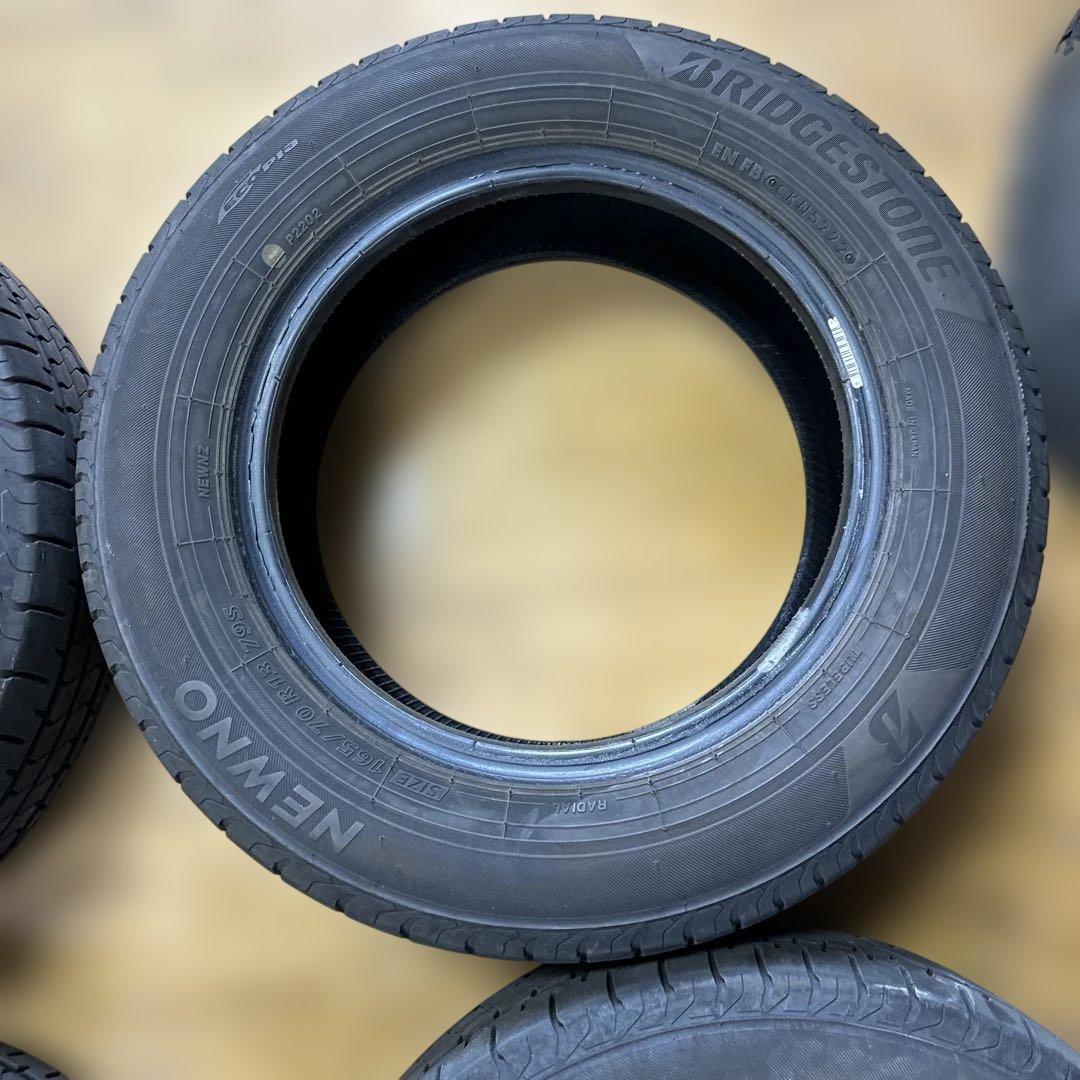 ブリヂストン 165/70R13 夏用タイヤ　2022年　4本(51)