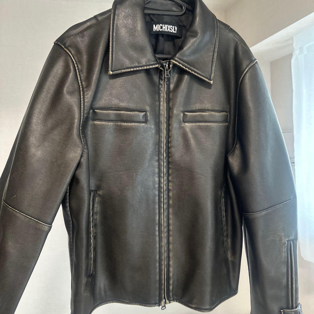 SLY MICHIXSLY F／LEATHER ジャケット