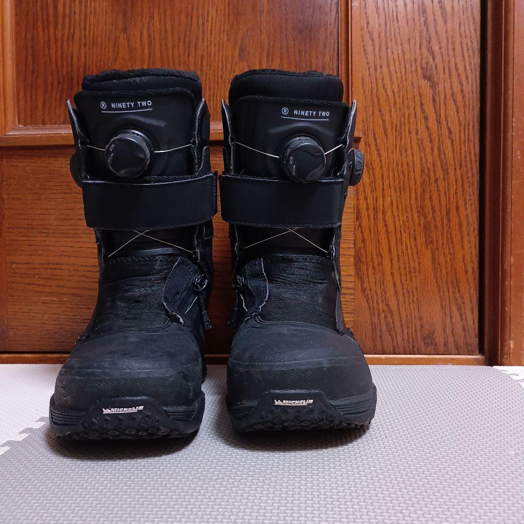 RIDE NINETY TWO スノーボードブーツ ブラック 23/24年モデル
