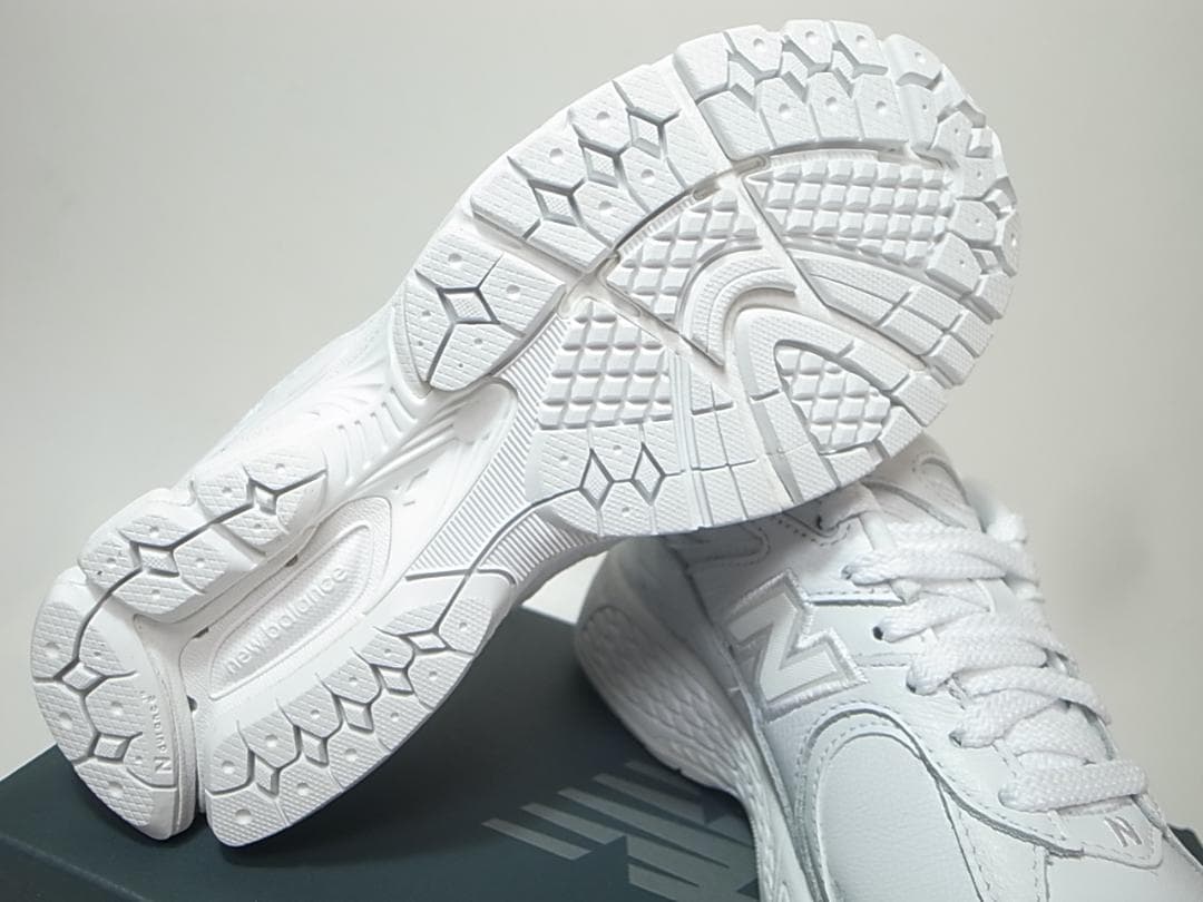 オールレザーML2002RI新品22.5cmトリプルWHITE白 オールホワイト