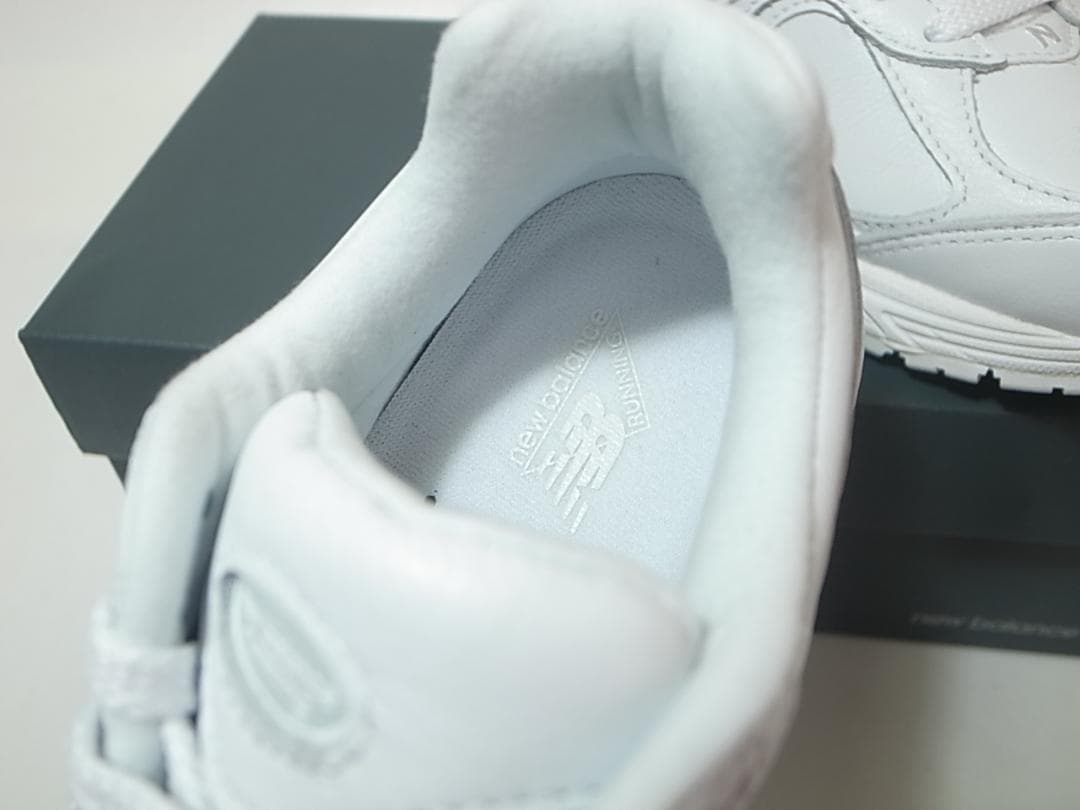 オールレザーML2002RI新品22.5cmトリプルWHITE白 オールホワイト