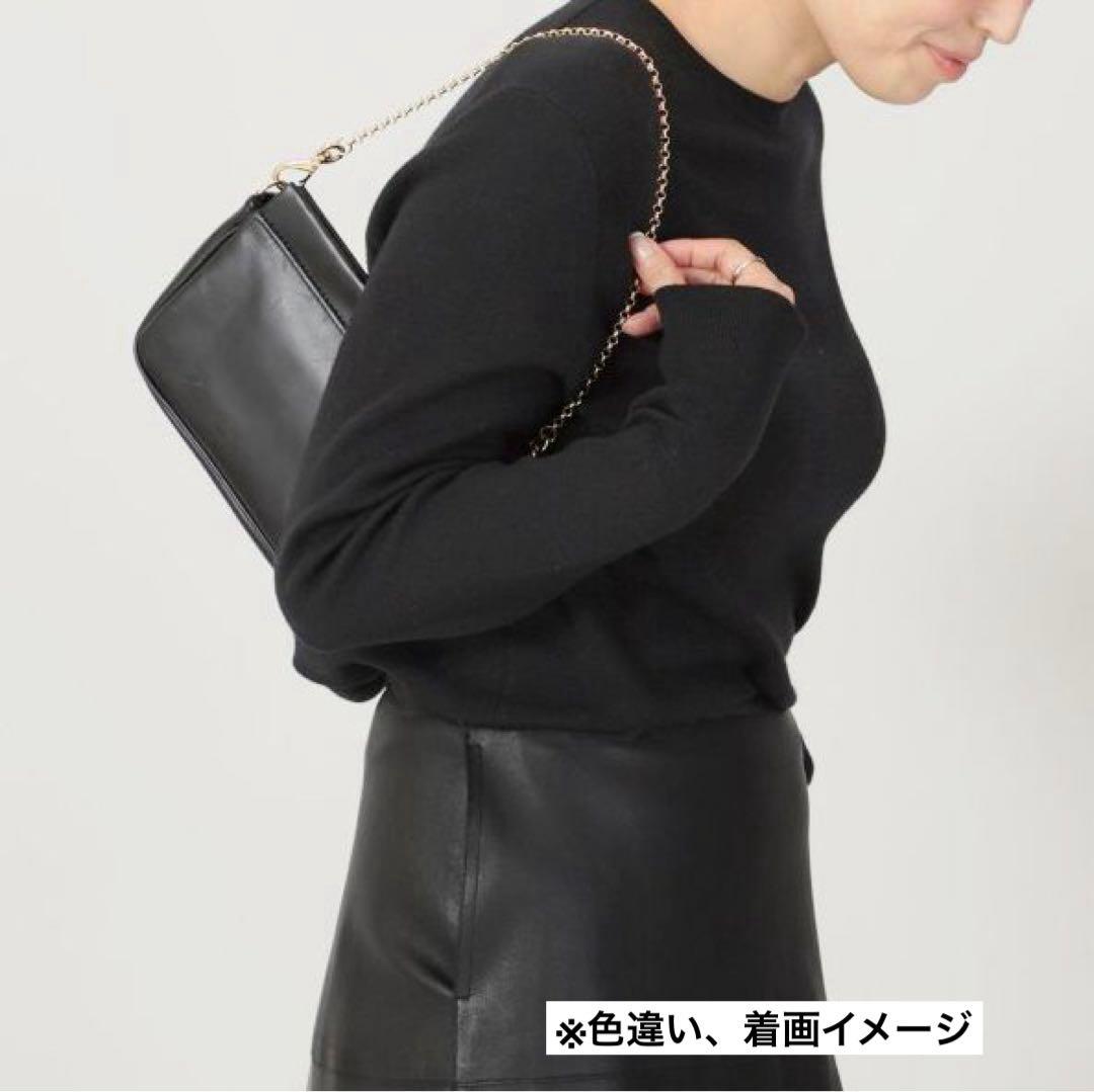 【極美品】ドゥーズィエムクラス　クルーネックプルオーバー ネイビー