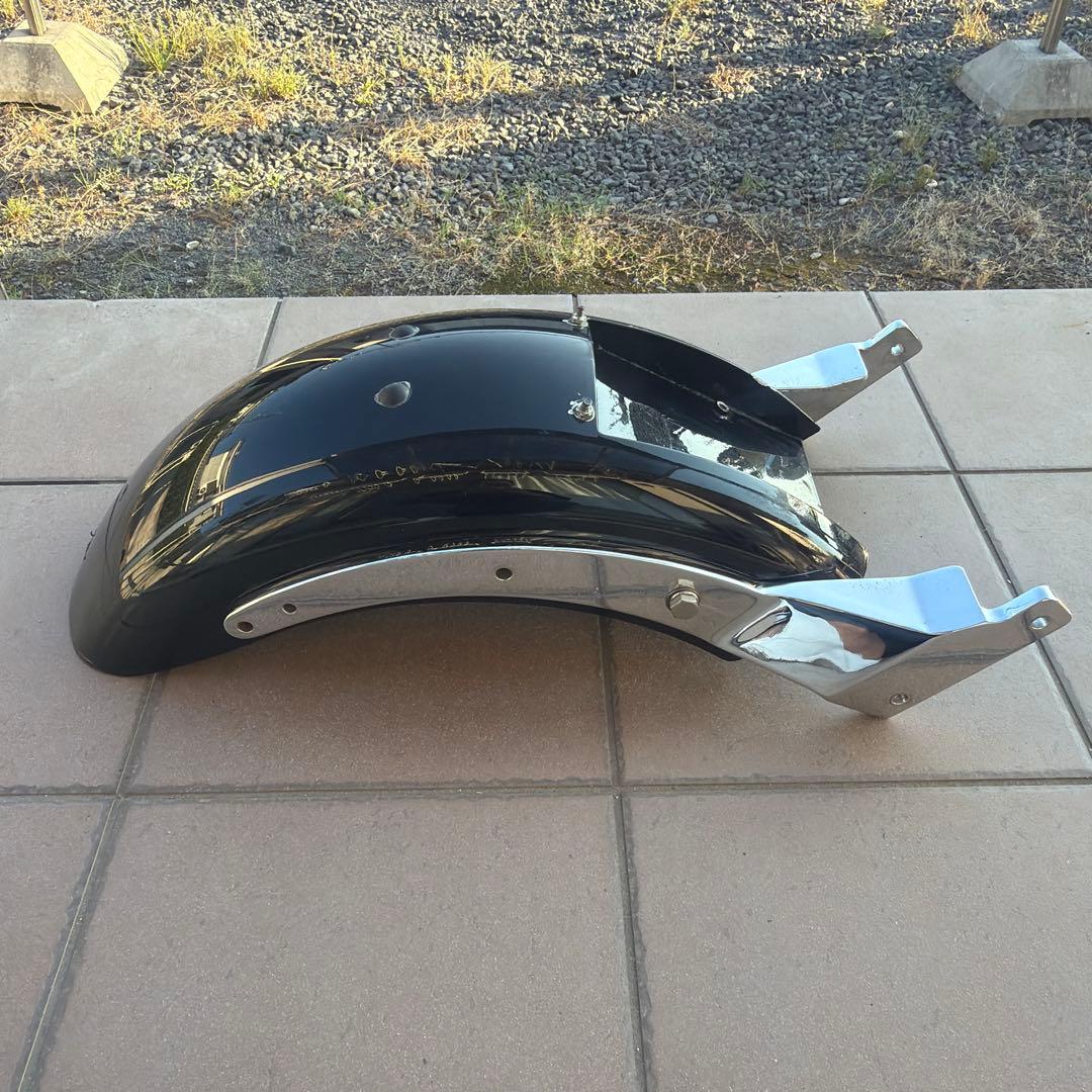 ハーレーソフテイルデュース リアフェンダー