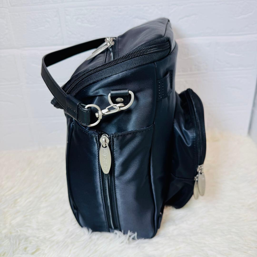 【極美品】スワニー キャリーバッグ 黒 D-291 ジップⅣ(TS15) 軽量