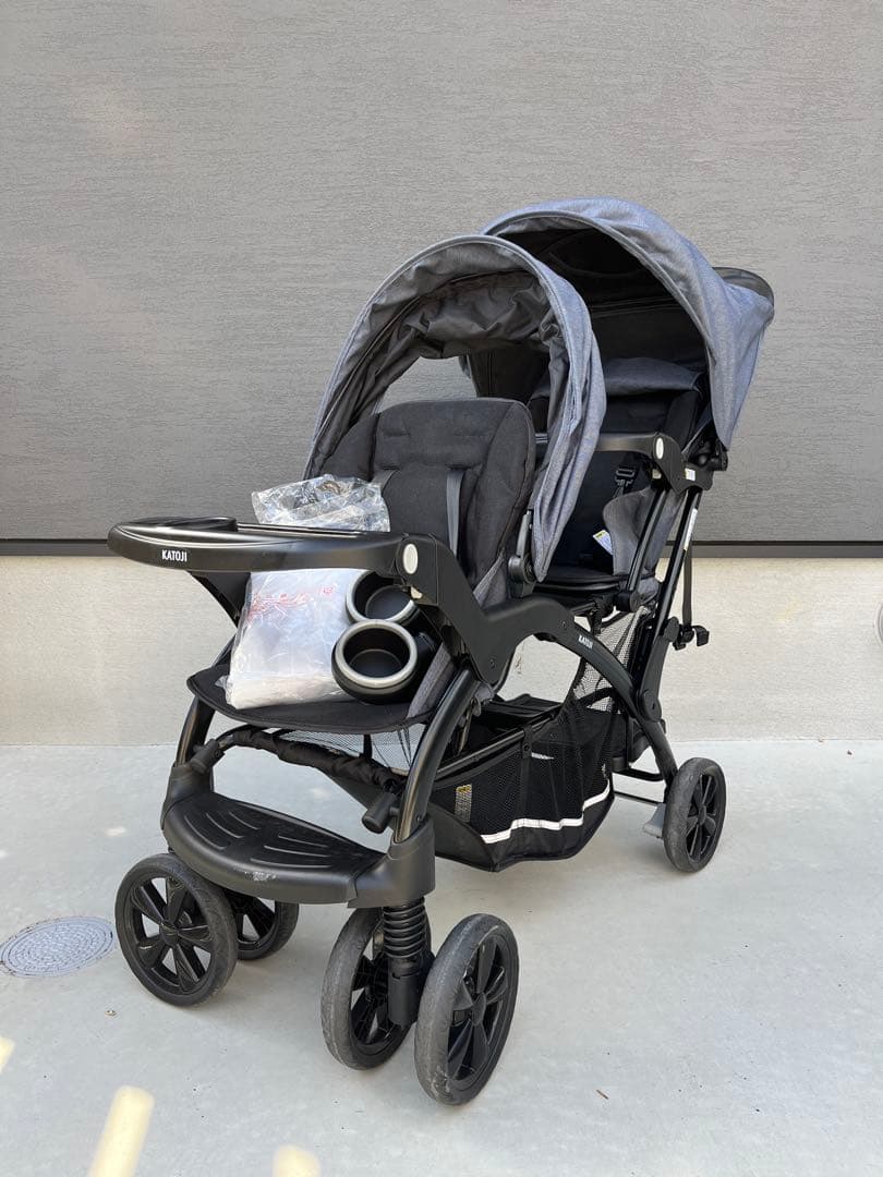 ⭐️早い者勝ち⭐️ 2人でゴーDX 2人乗りベビーカー　ベビーカー　2人でゴー　双子