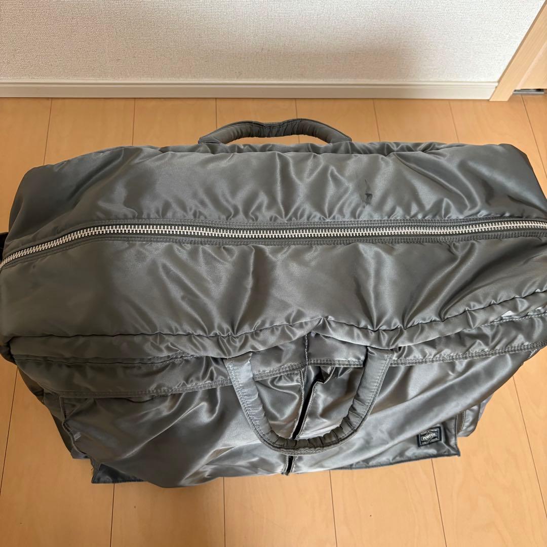 PORTER 吉田カバン　ボストンバッグ　旅行バッグ　タンカー　グレー　特大