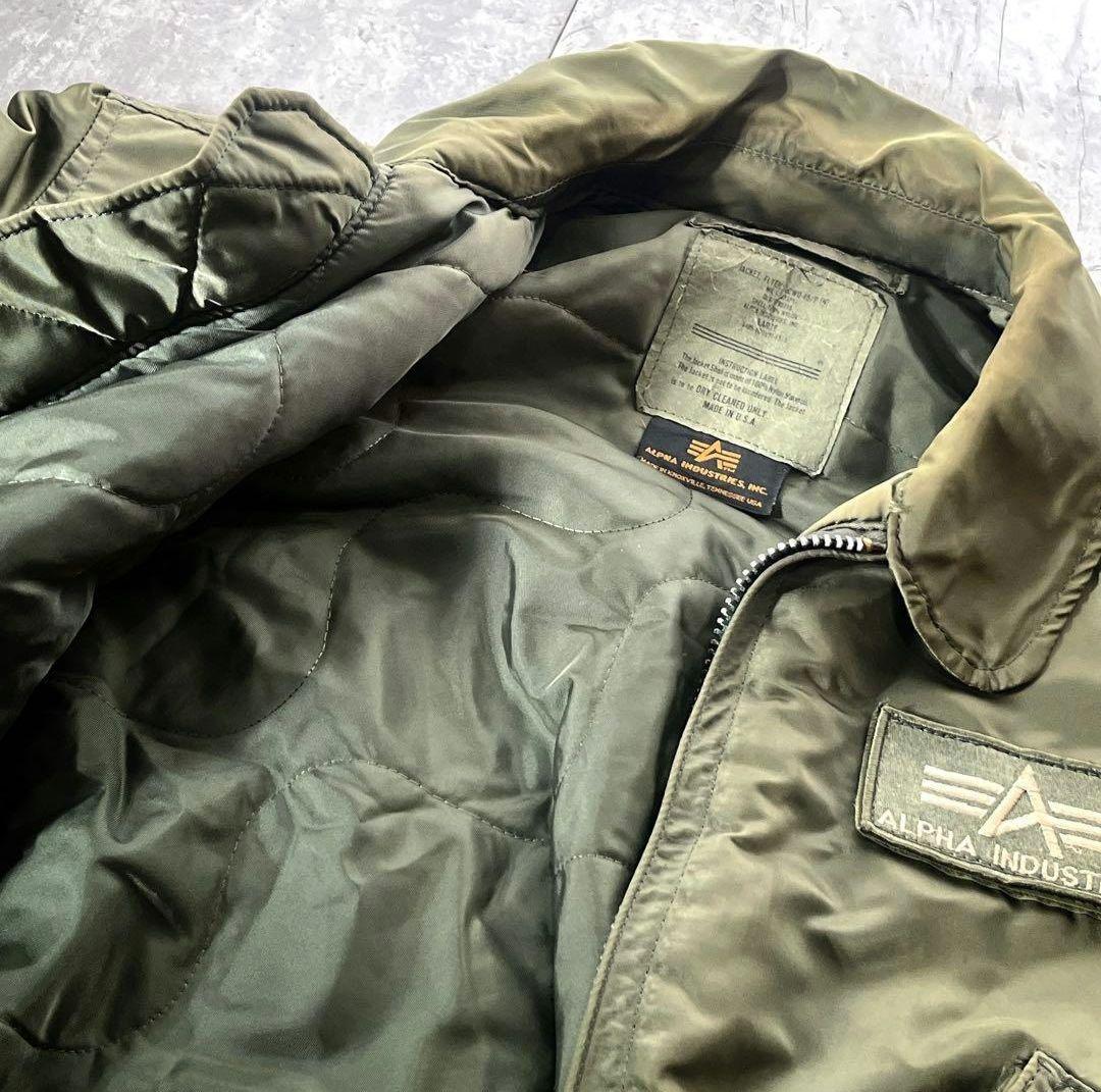 90s USA製 ALPHA INDUSTRIES CWU-45/P ma-1