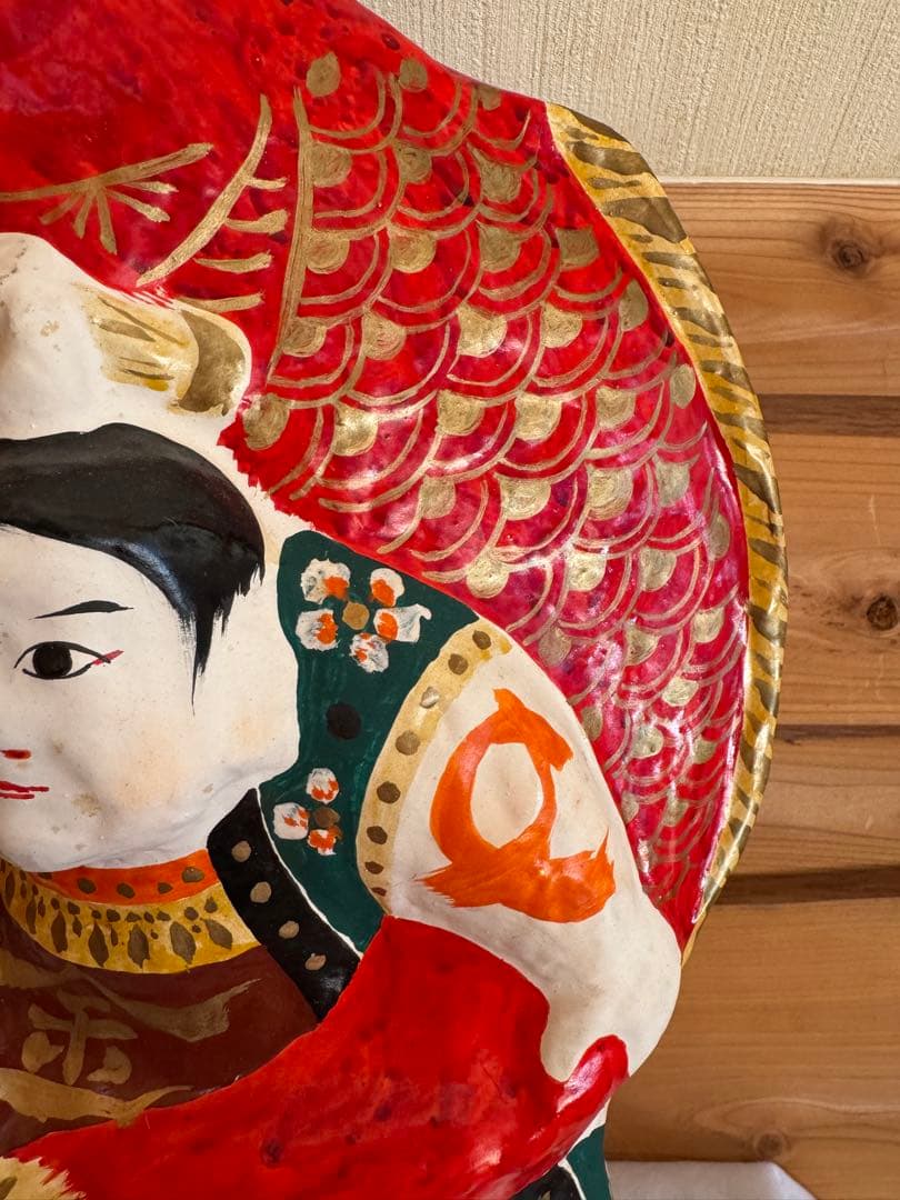 廃絶 常石張子『鯉金』 鯉担ぎ金時 郷土玩具 民藝 伝統文化 芸術 広島