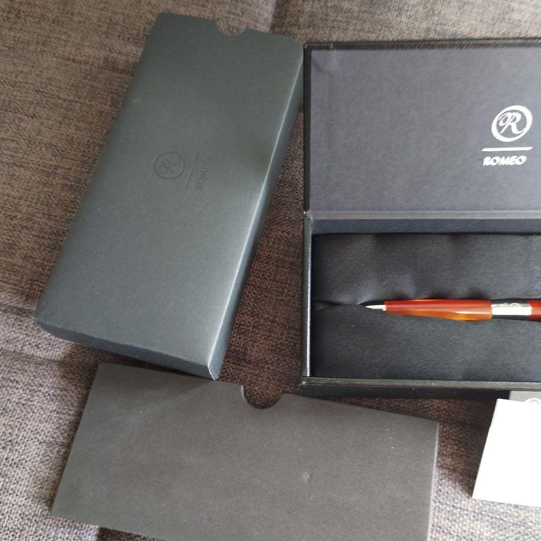 ち*ま様 最終値下げ　新品未使用　ROMEO no.3 細軸　イタリアンアンバー