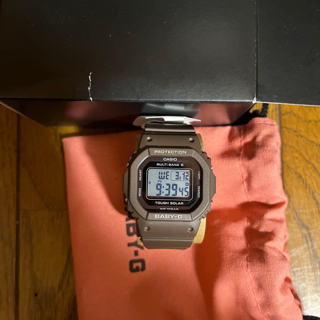 カシオ　腕時計 ベビージー BGD-5650-5JF レディース ブラウン