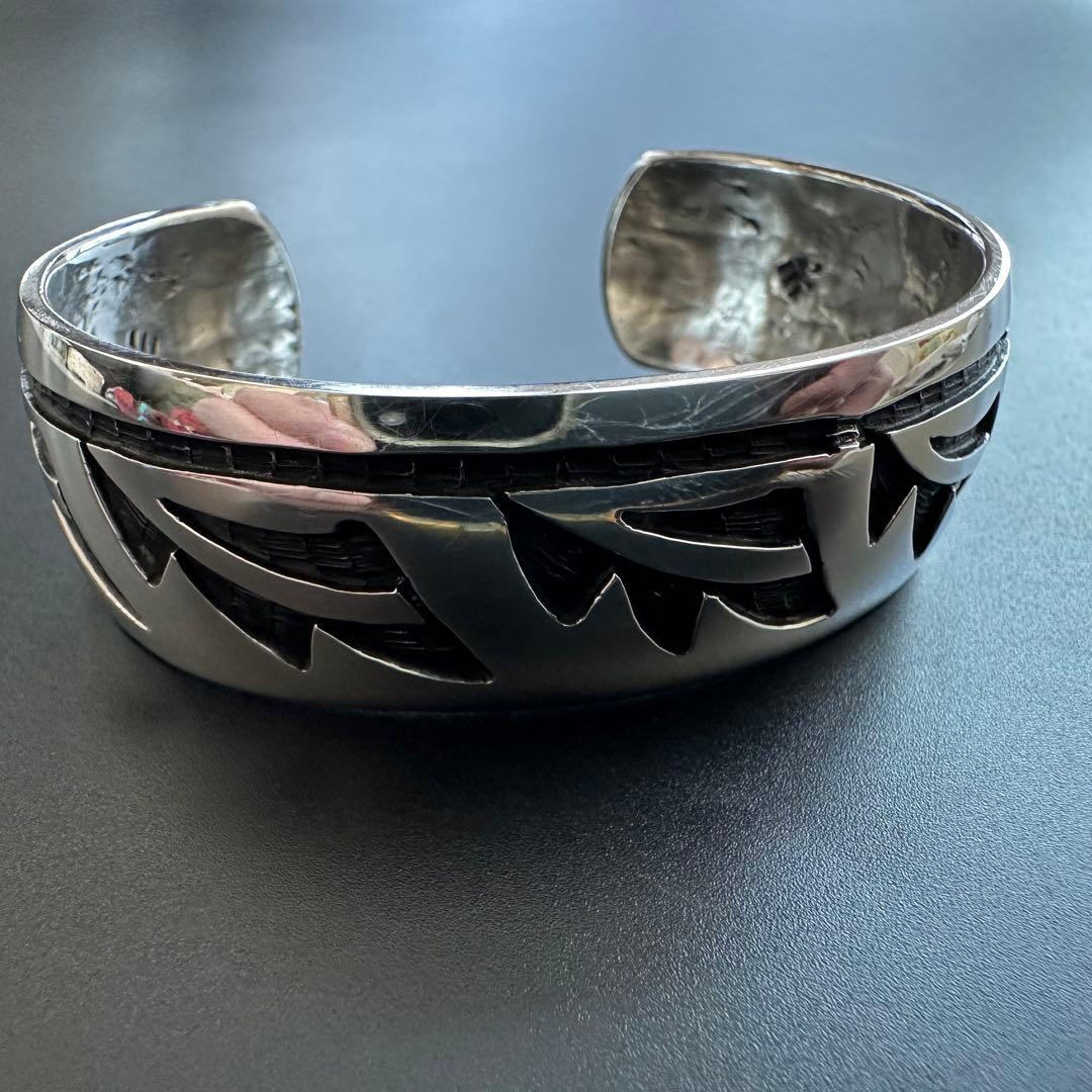 HOPI Bernard Dawahoya オーバレイ バングル