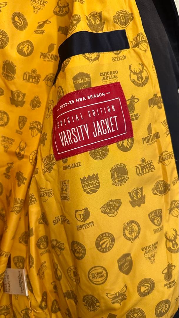 【限定品/新品未使用】NBA VARSITY JACKET ジャケット