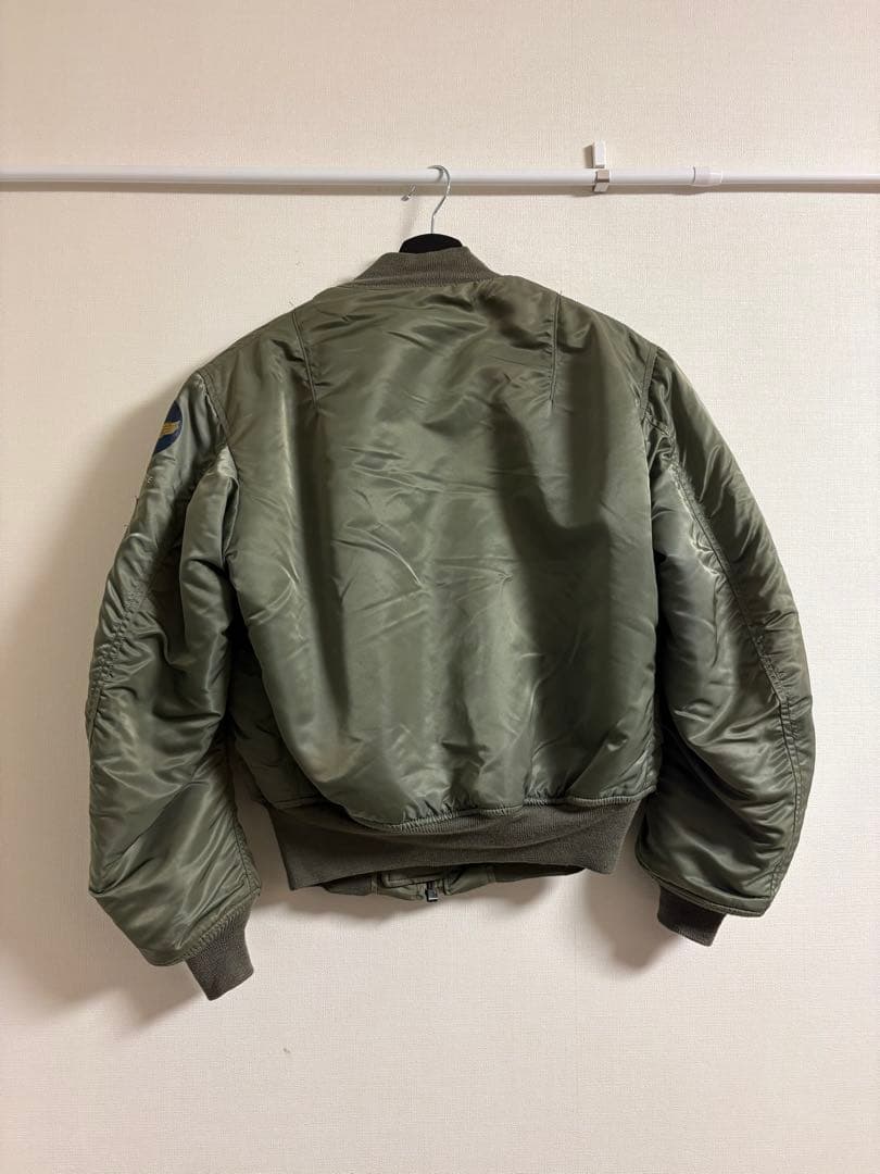 90s USA製 alpha B-15D サイズ38　検　ma1