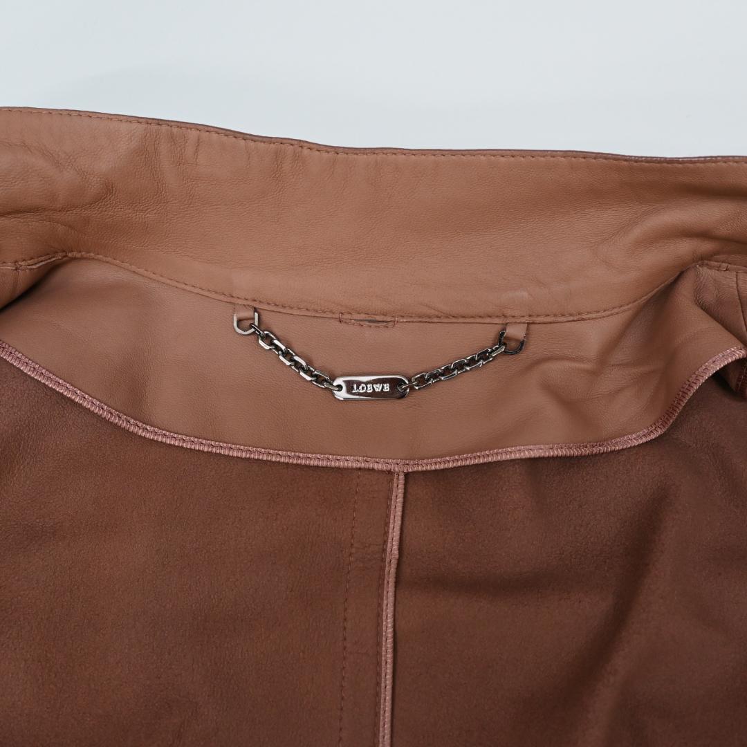 ■ 47094★年 LOEWE ロエベ レザージャケット 36 コート