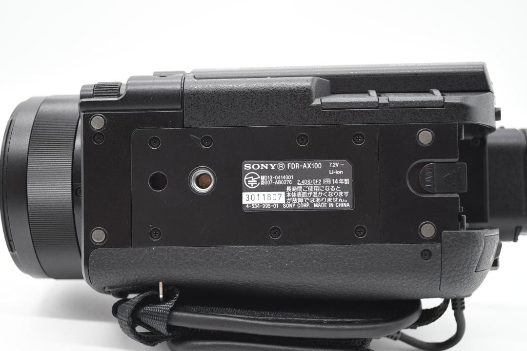 ★美品★ SONY ソニー FDR-AX100 4K ビデオカメラ