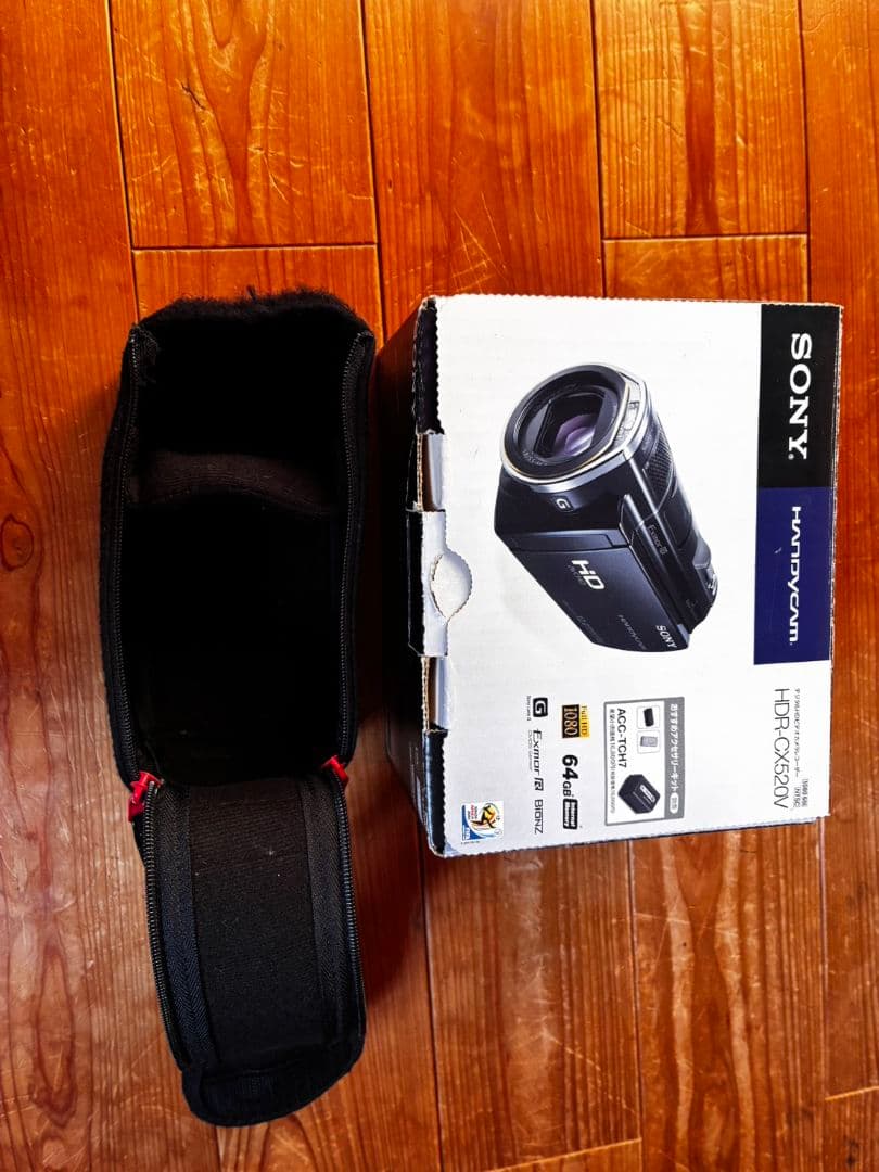 ビデオカメラ SONY Handycam HD 64GB hdr-cx520x