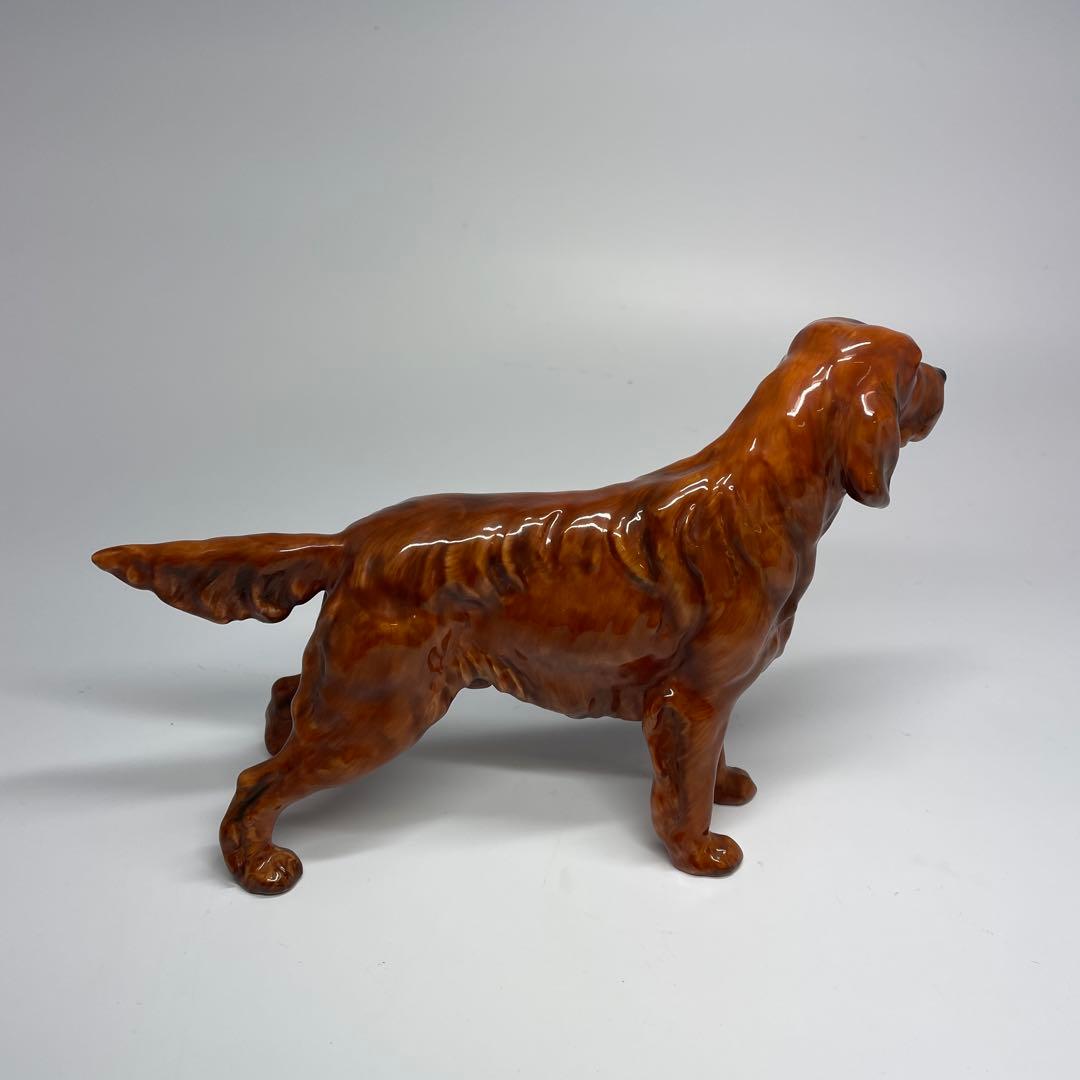 ロイヤルドルトン   アイリッシュセッター 陶器　犬