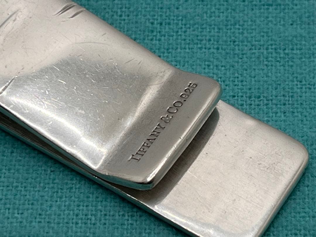 c343 希少　オールド　ティファニー　1837 マネークリップ　シルバー925