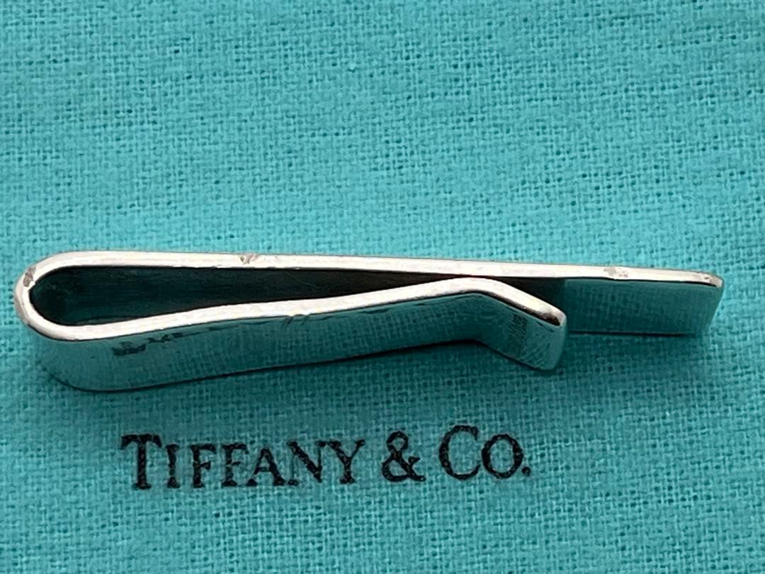 c343 希少　オールド　ティファニー　1837 マネークリップ　シルバー925