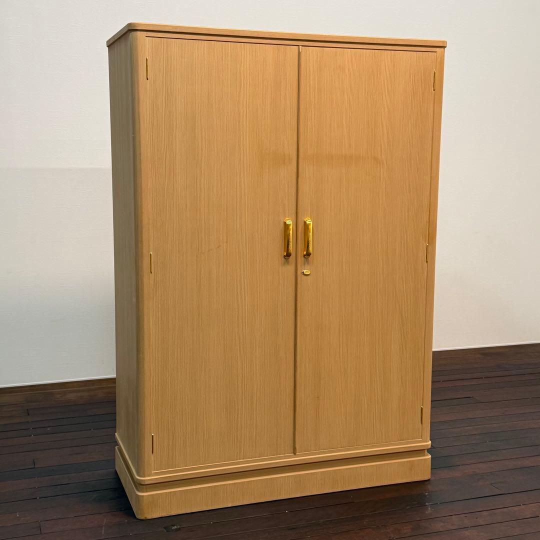 H112K19 伝統工芸 紀州箪笥 鍵付き 総桐箪笥 無垢材