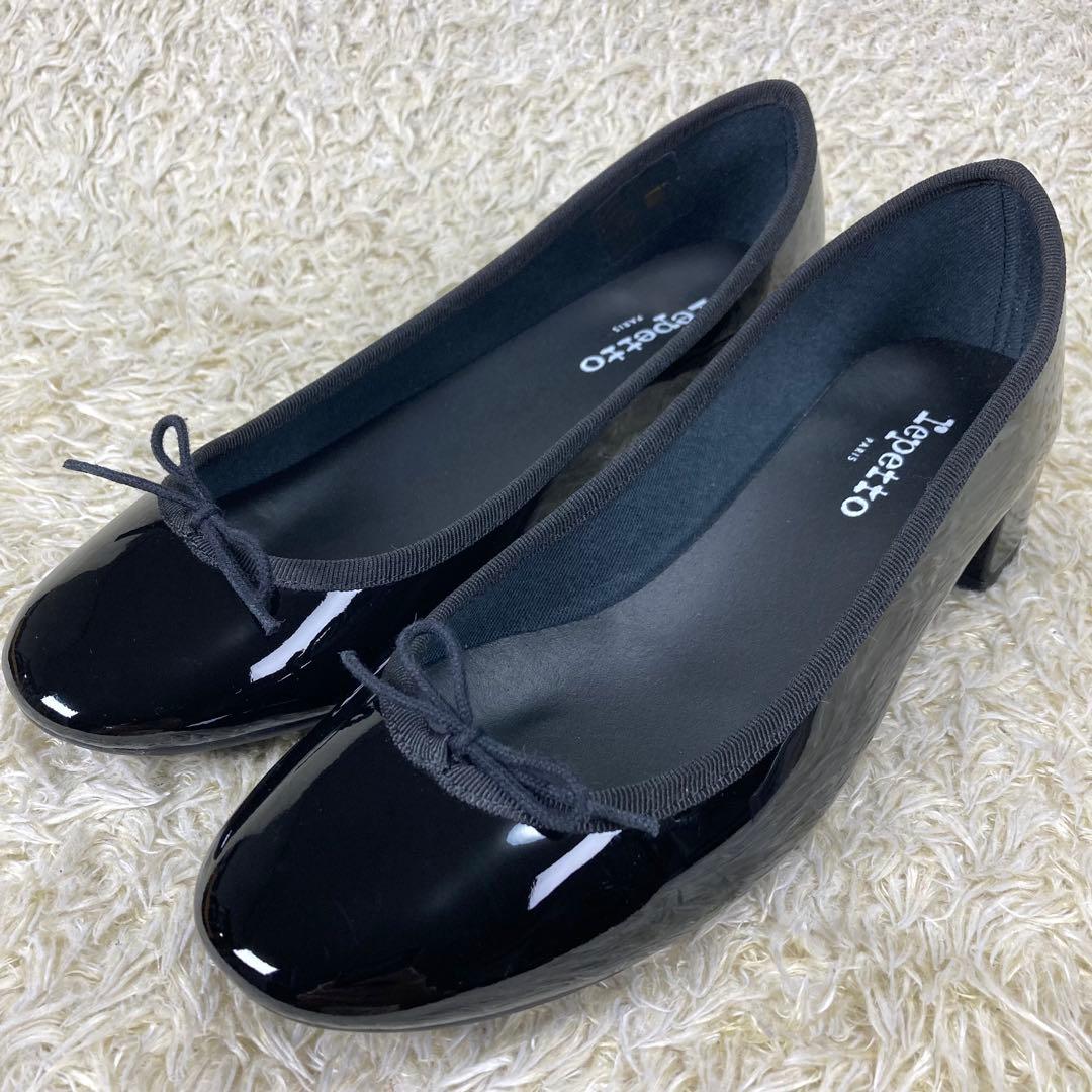 『未使用級』repetto レペット カミーユ パンプス リボン　ブラック　38