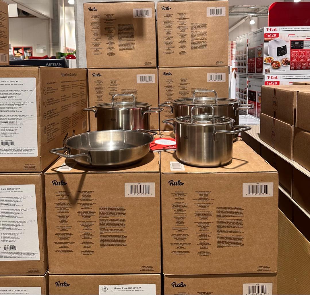 フィスラー クックウエア ピュア 7点セット