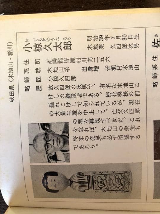 木地山こけし 小椋久太郎製 大幅値下げ