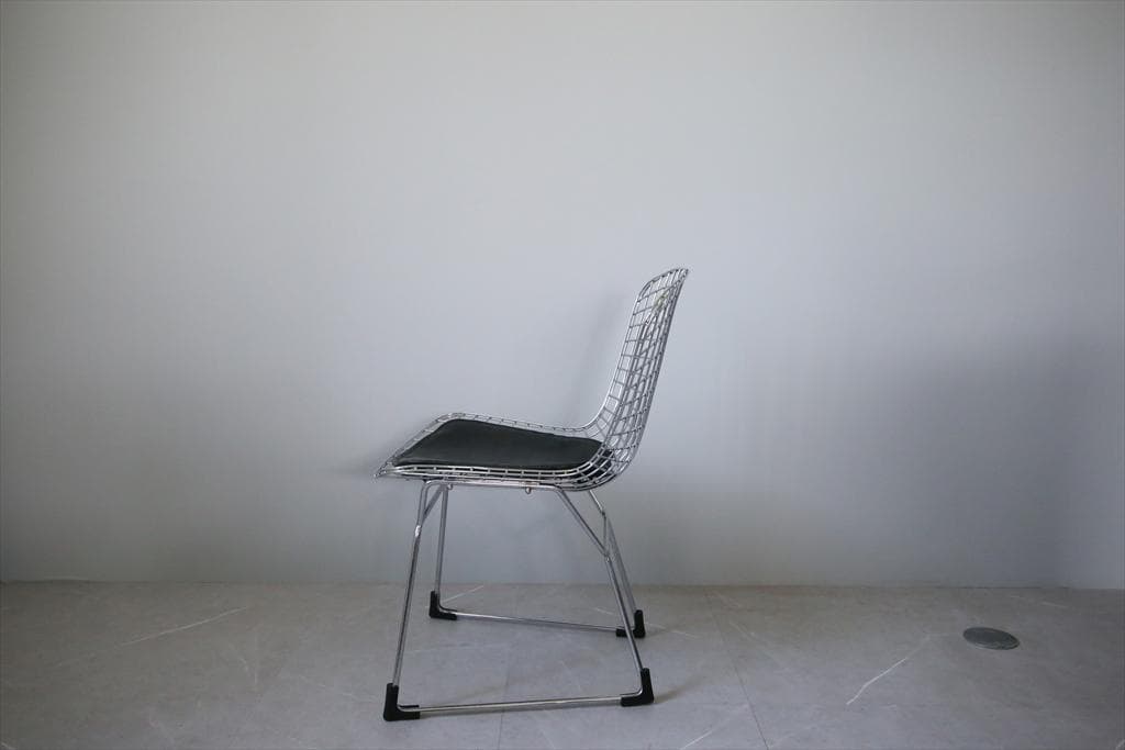 イタリアアンティークワイヤーチェア/ベルトイアstyleチェア(84-120-2