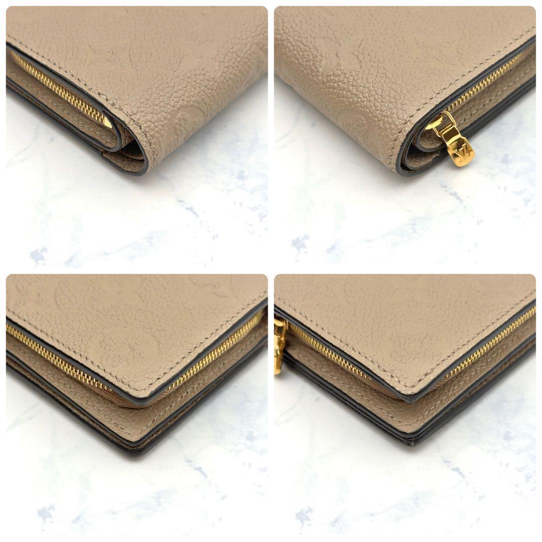 【ほぼ新品】ルイヴィトン ポルトフォイユ クレア アンプラント ガレ 折り財布