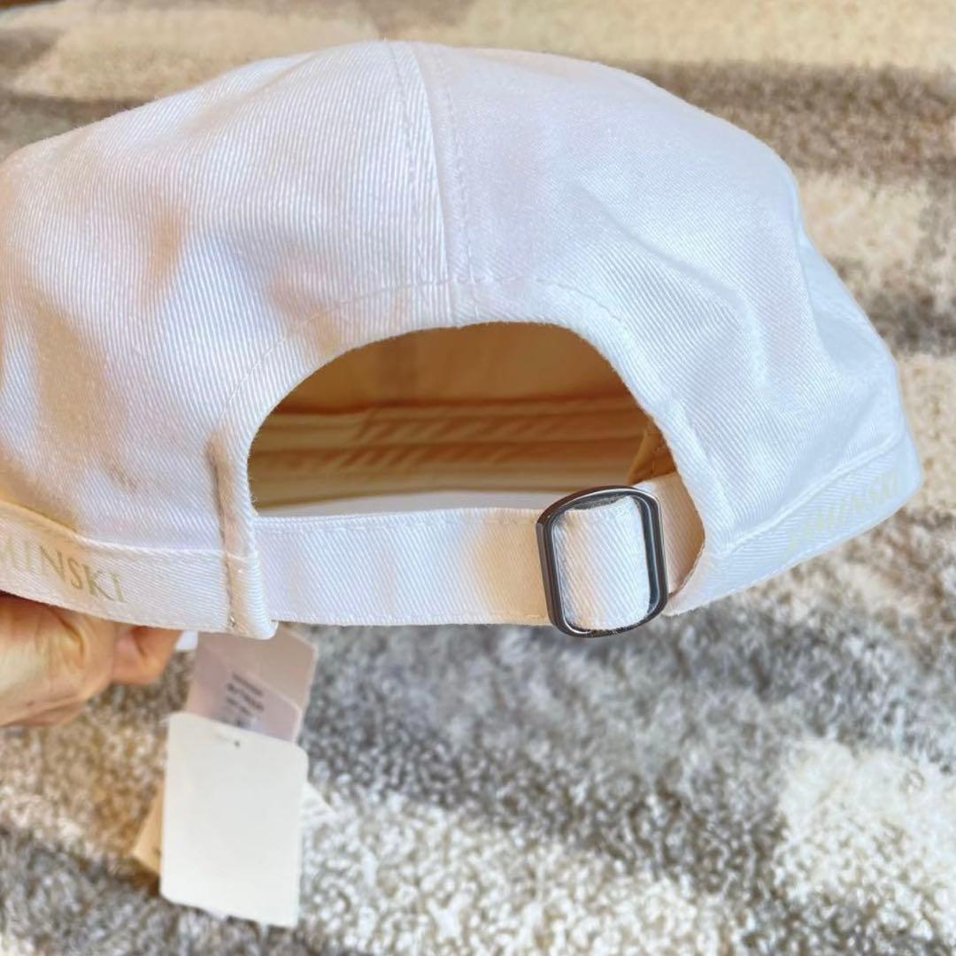 新品タグ付き　KAMINSKI ホワイトキャップ