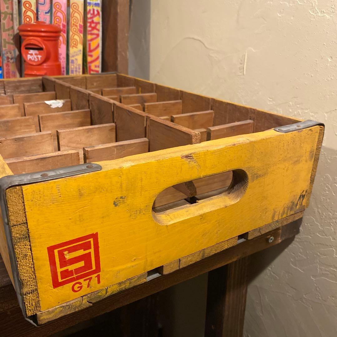 コカ・コーラ 木箱 ビンケース ヴィンテージ アンティーク Coca-Cola