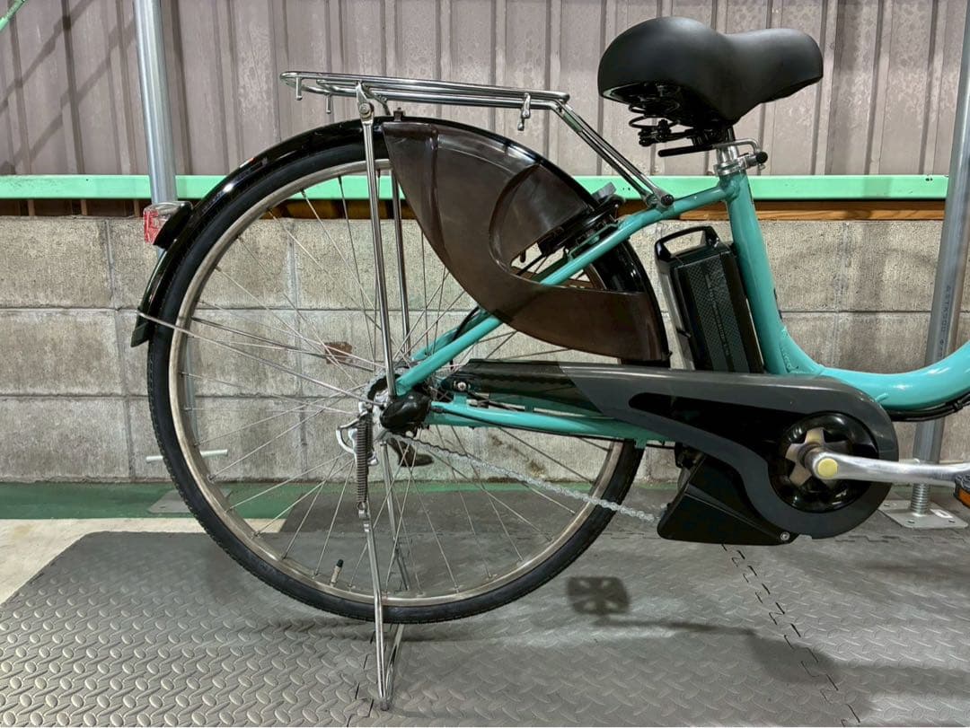 №3711 電動自転車　ヤマハ　パスナチュラ 26インチ ミントグリーン