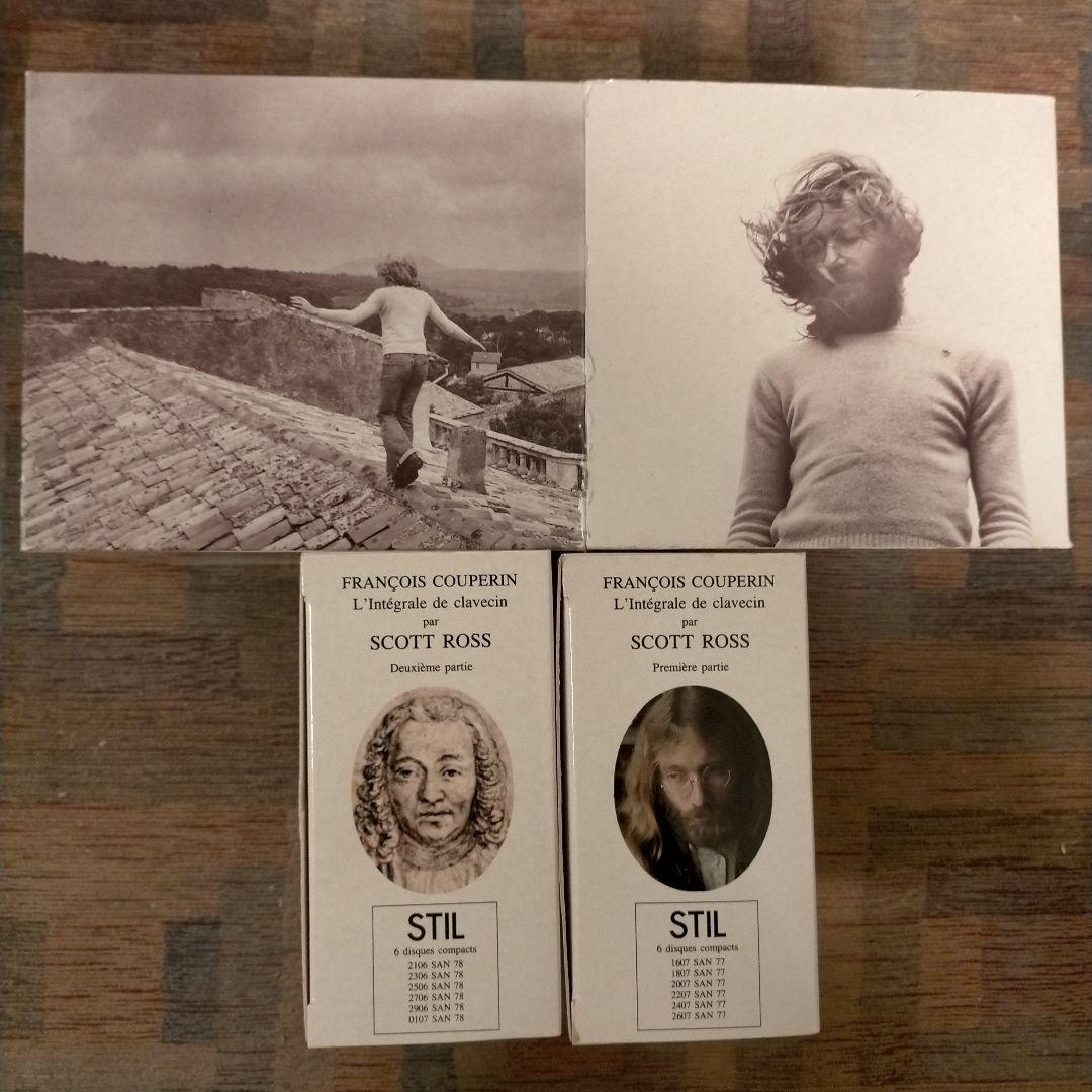 フランソワ ク－プラン クラヴサン作品全集 スコット・ロス 12CDs STIL