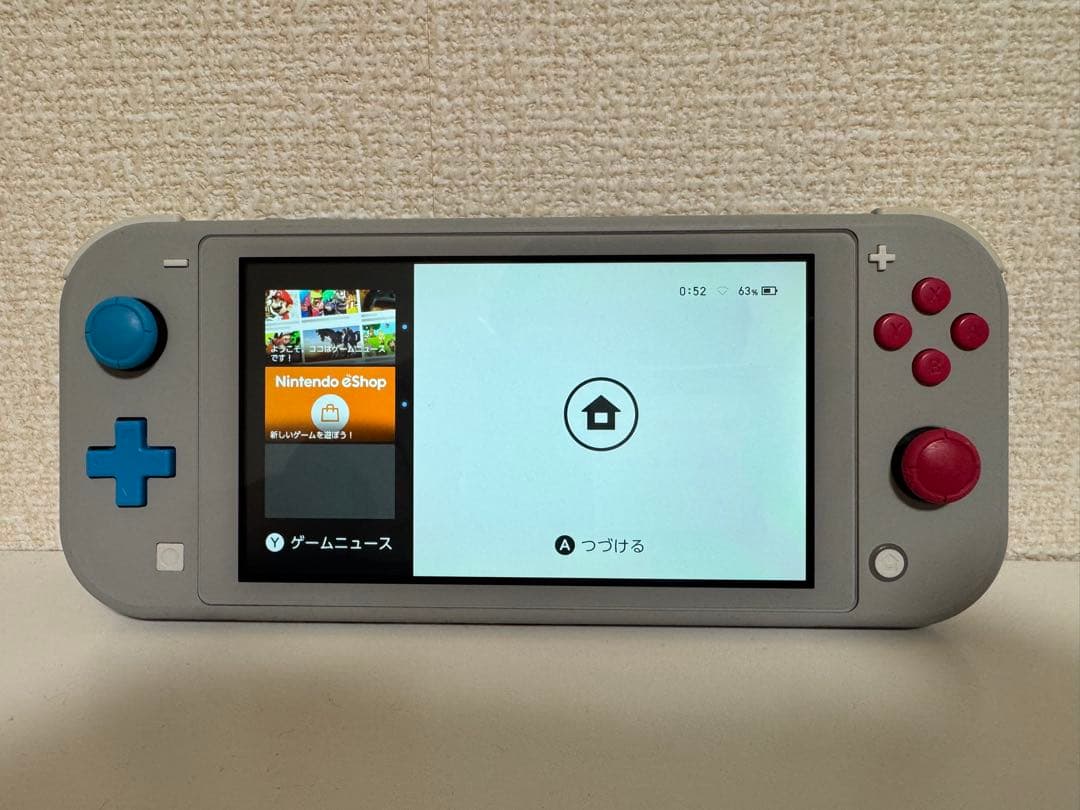 【ジャンク品】Nintendo Switch Lite ソードシールド　本体のみ