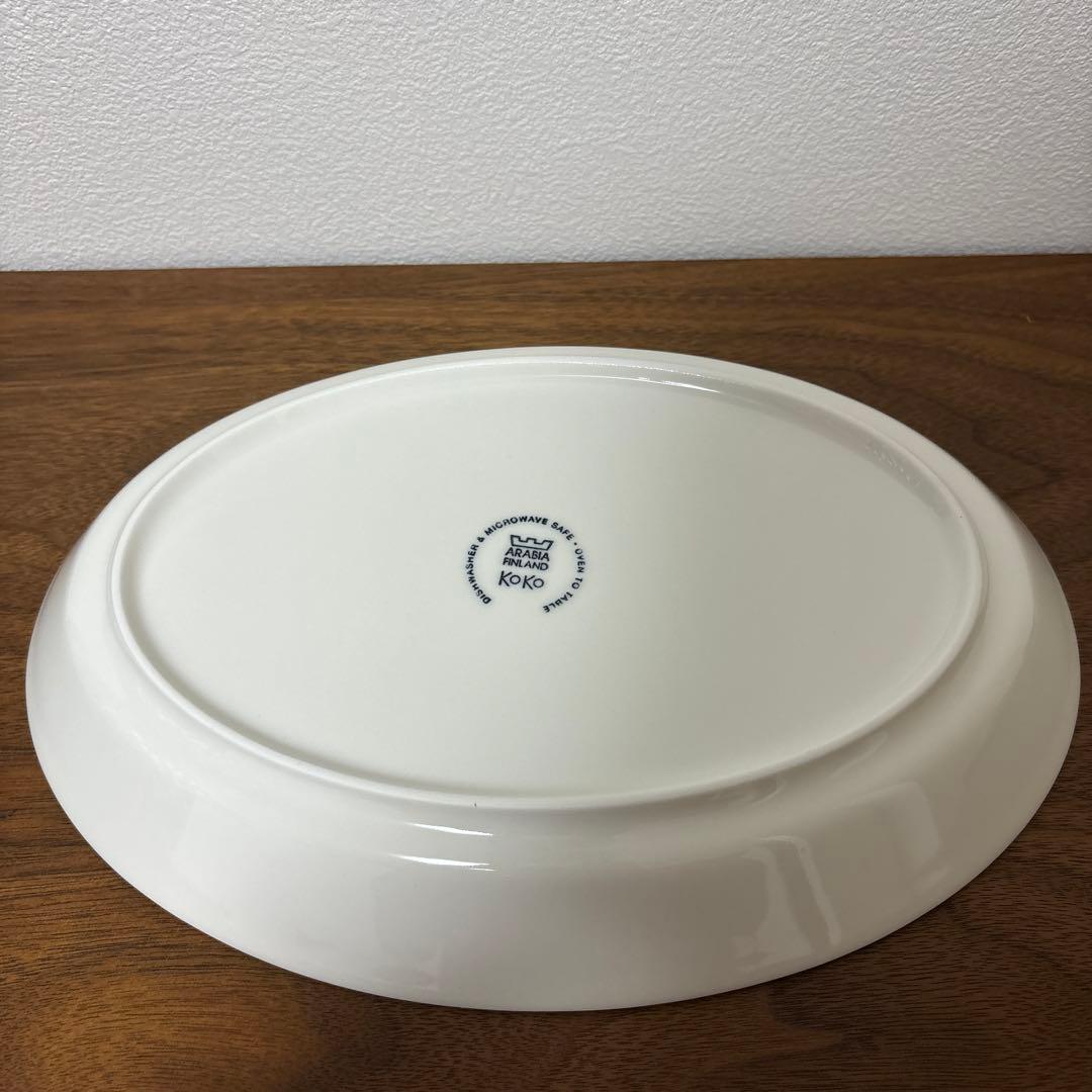 アラビア　koko オーバル　ミント　ホワイト　セット