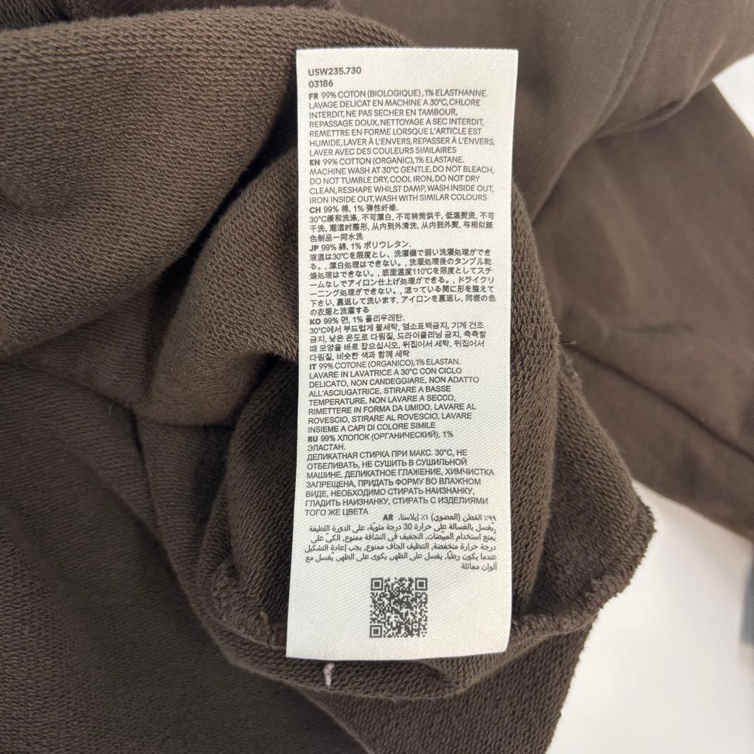 【希少カラー】Amiアミ 刺繍 ワンポイント ハートロゴ　パーカー XL