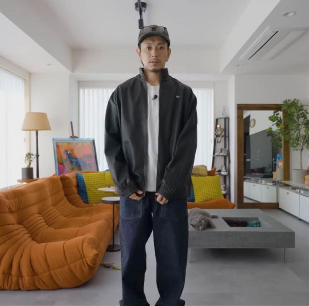 【完売品】アディダス プレザーファイヤーバードオーバーサイズトラックトップ L