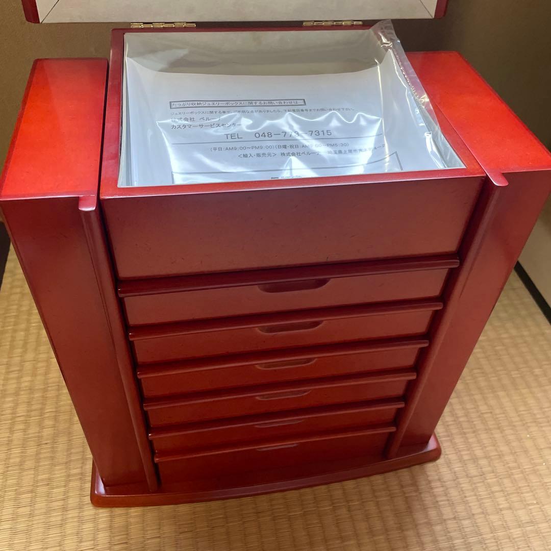 【未使用級・美品】ジュエリー ボックス アクセサリー ケース