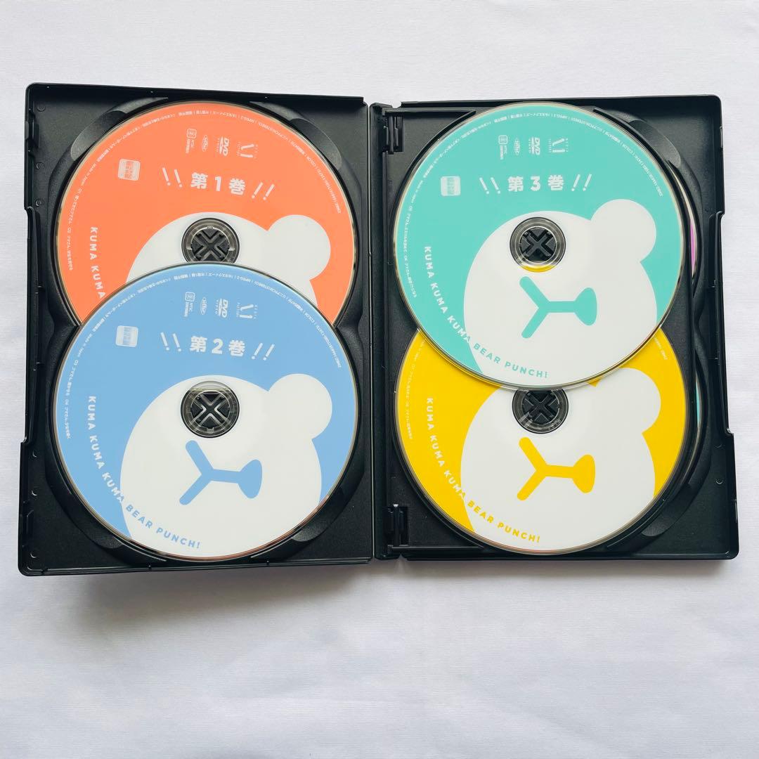 【新品ケース付】くまクマ熊ベアー1期　ぱーんち 2期　全12巻　全巻セット