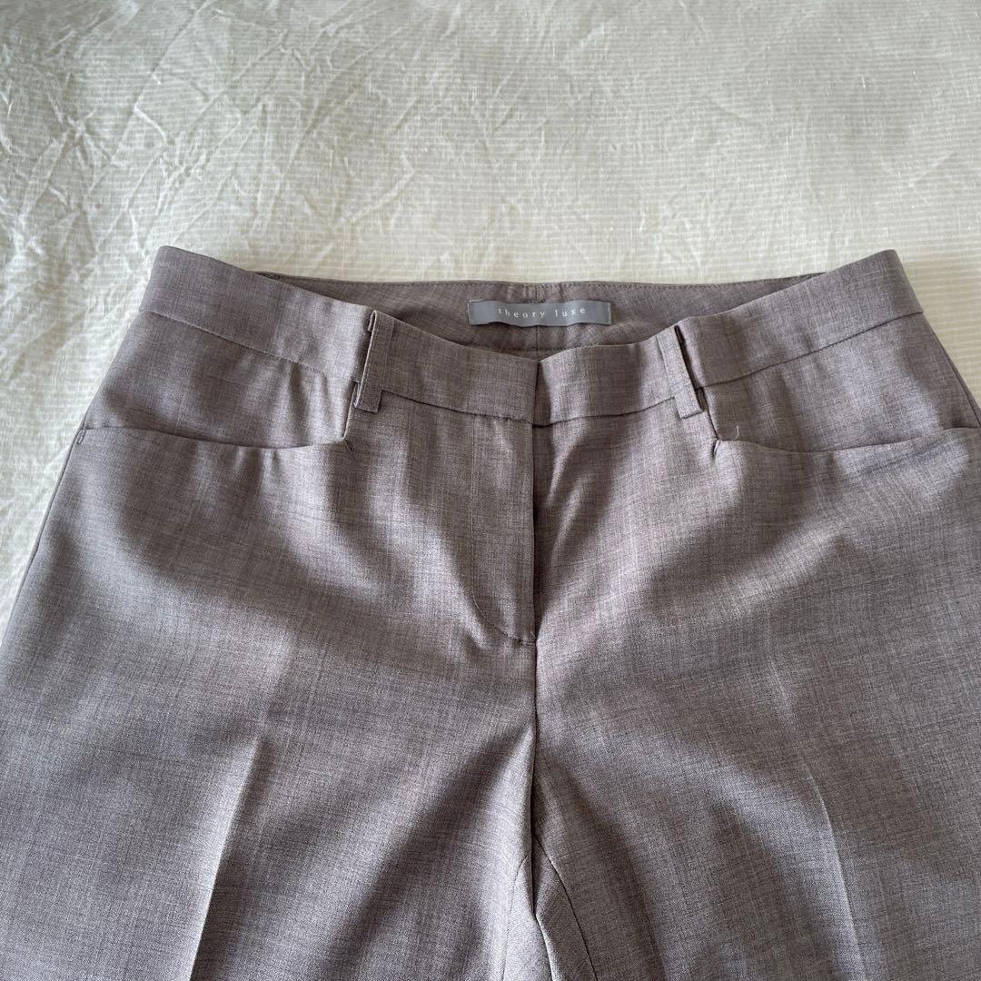 美品theory luxe セオリーリュクス グレージュ040/038