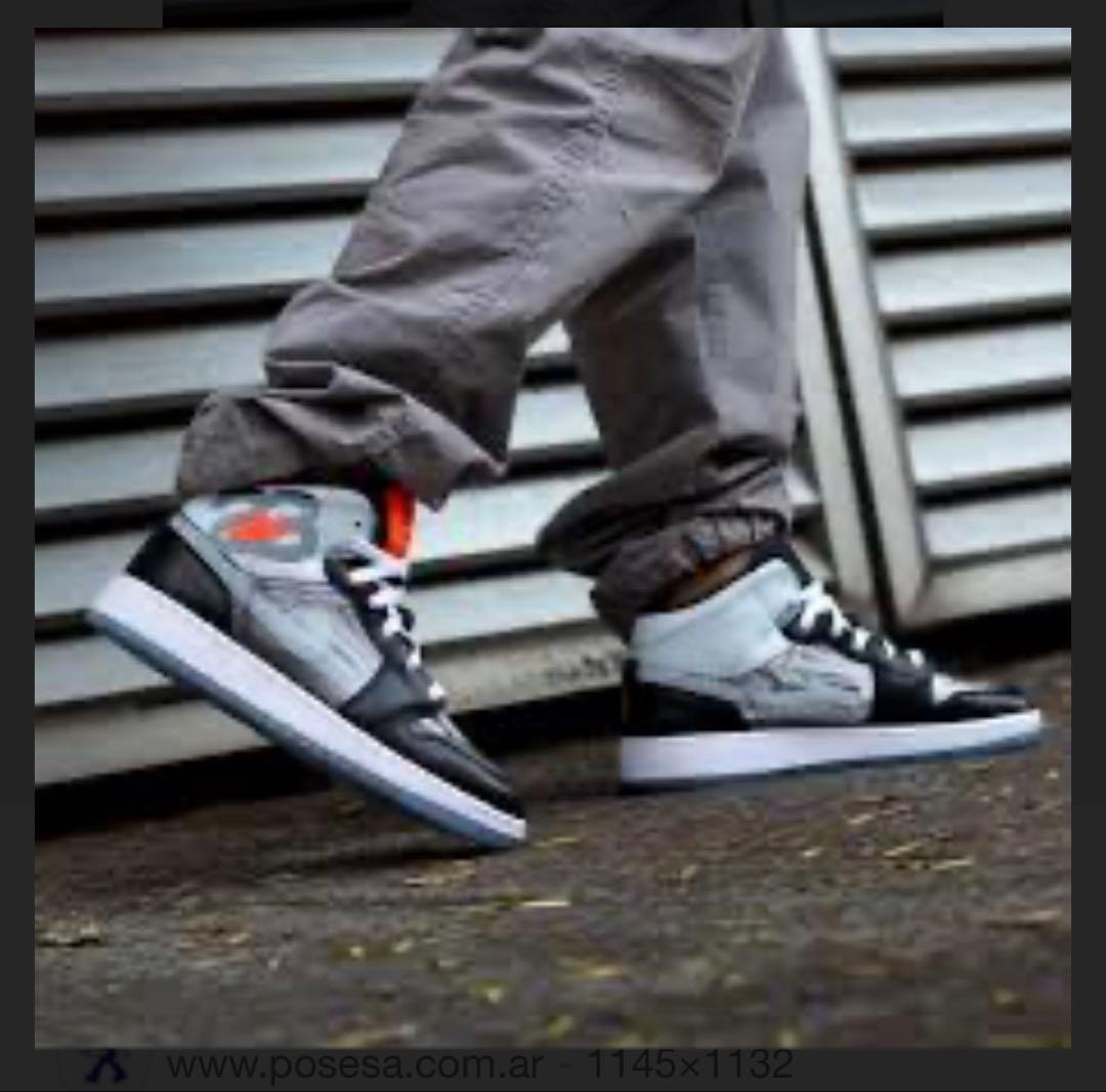 Air Jordan 1 Mid SS (GS)“X-Ray\"レディース25cm