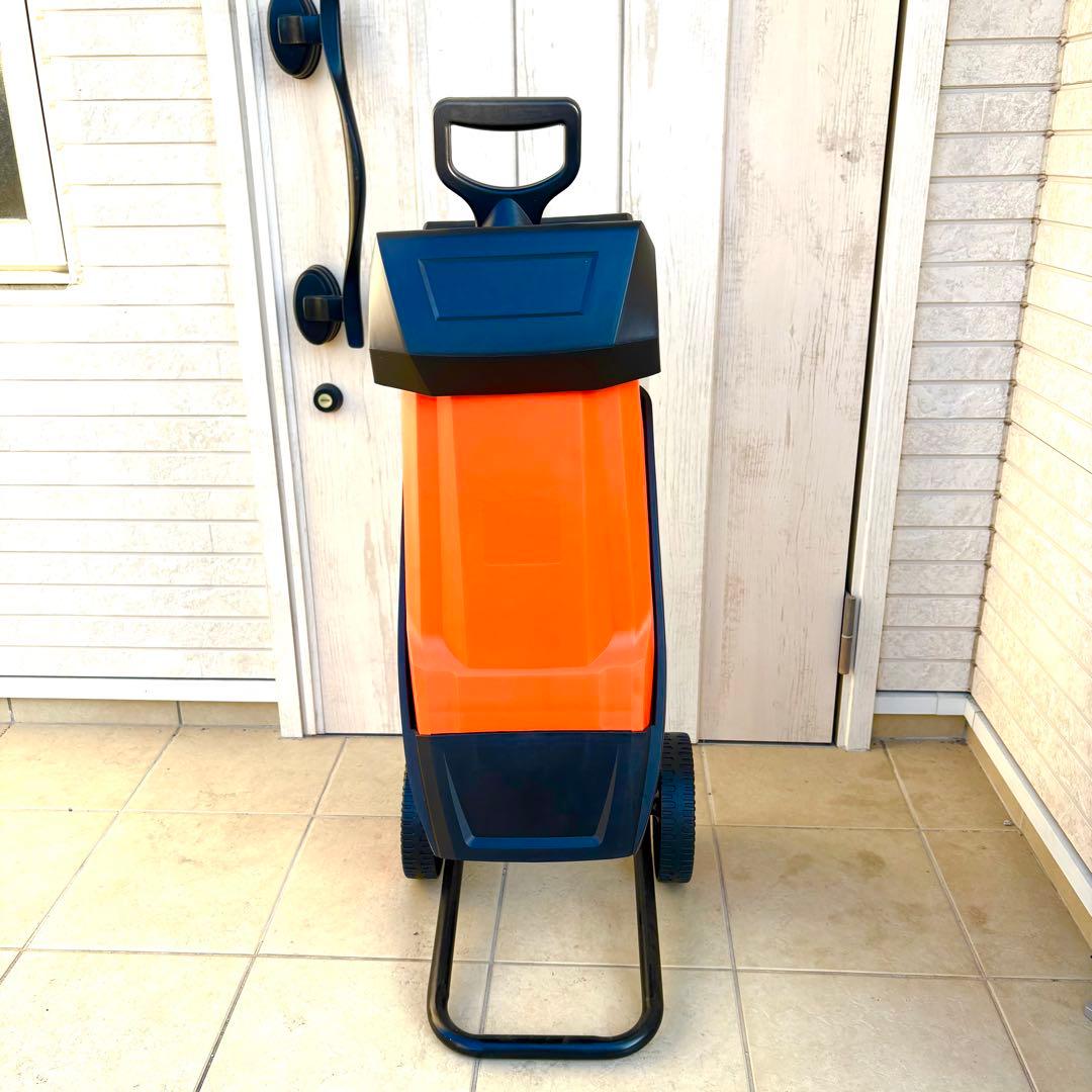 粉砕機 パワフル枝粉砕機 電動 シュレッダー ガーデン 庭木 剪定 木 粉砕