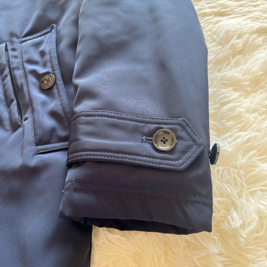 極美品　ナノユニバース×西川ダウン ステンカラーコート ダウンコート Mサイズ