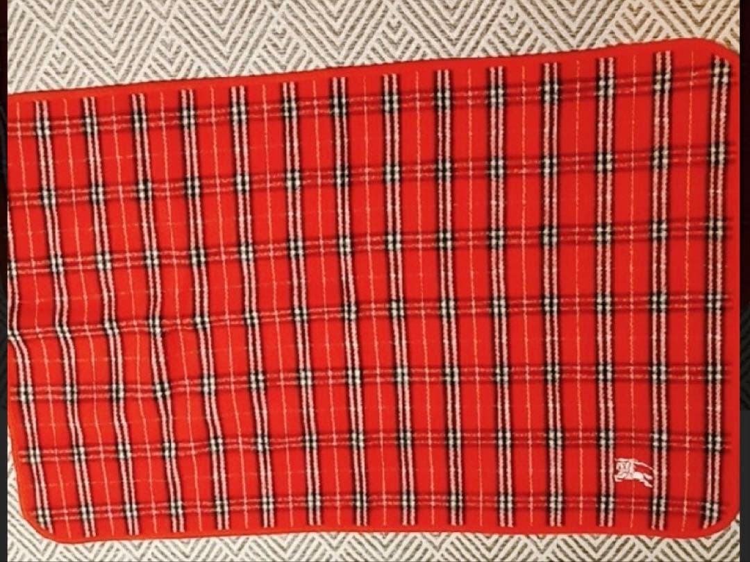 新品未使用　Burberry London ウールブランケット