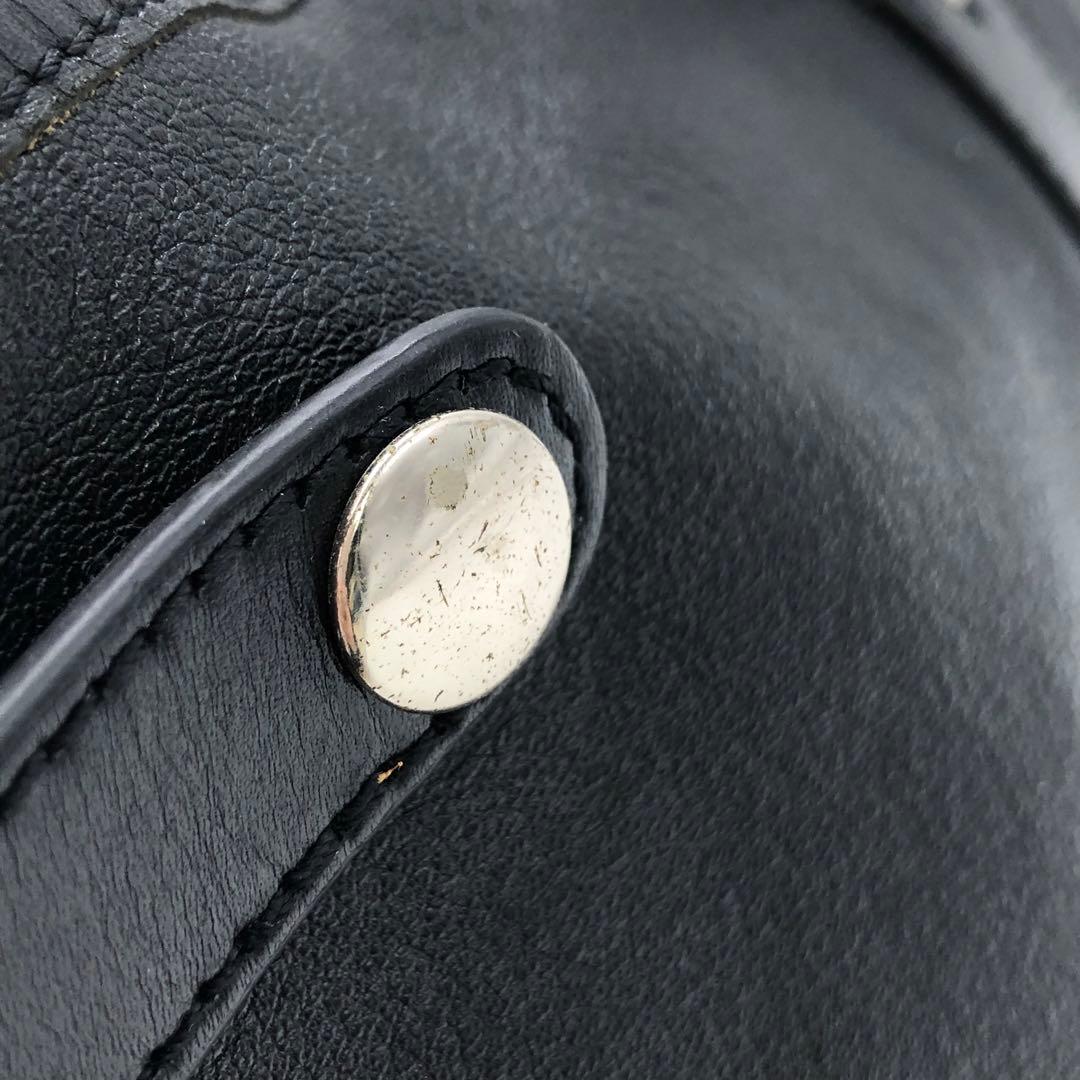 美品✨シーカー 別注 レザー トートバッグ ビジネス 肩掛け A4可 ブラック黒