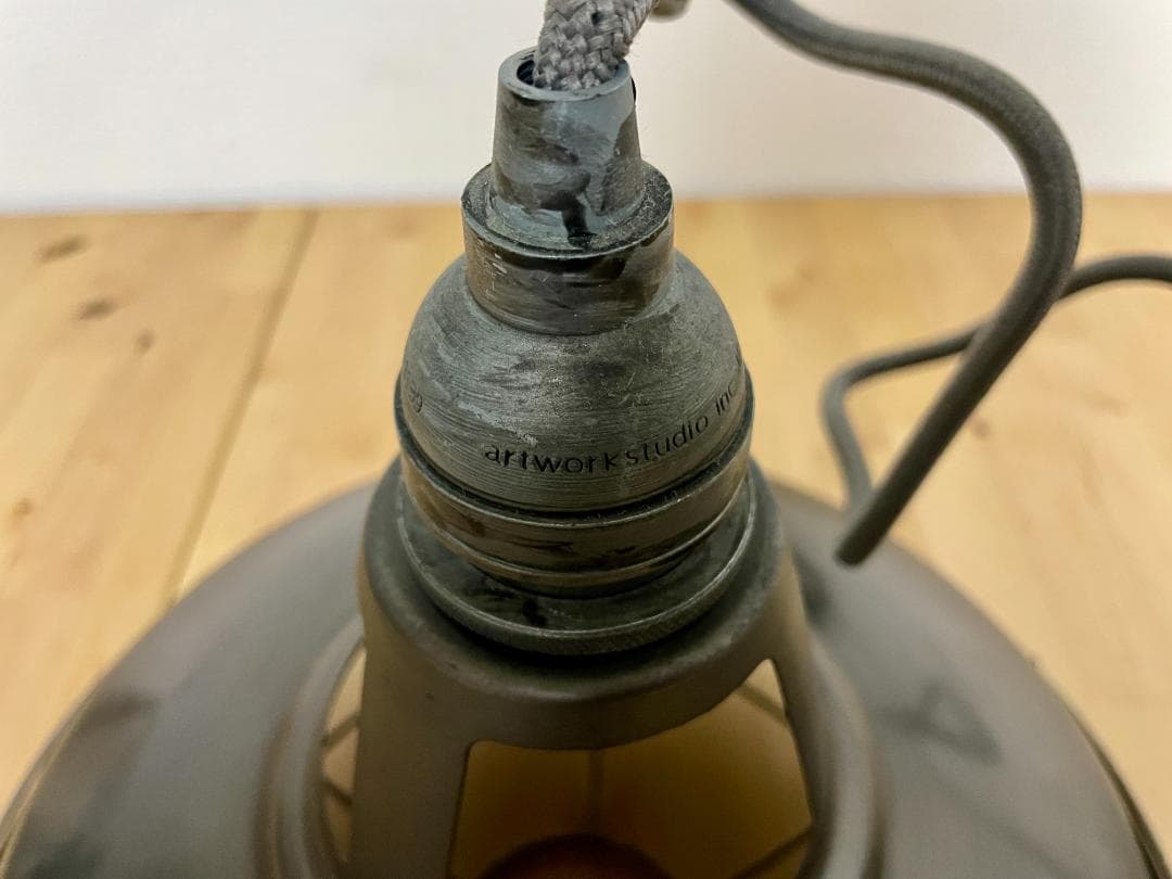 アートワークスタジオ ビンテージメタル アジャスター & エジソン バルブ付
