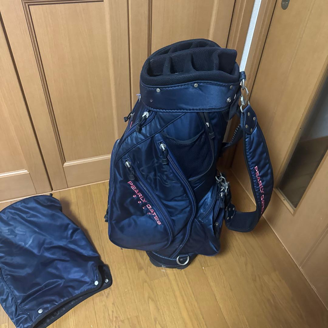 パーリーゲイツ キャディバッグ ネイビー PEARLYGATES